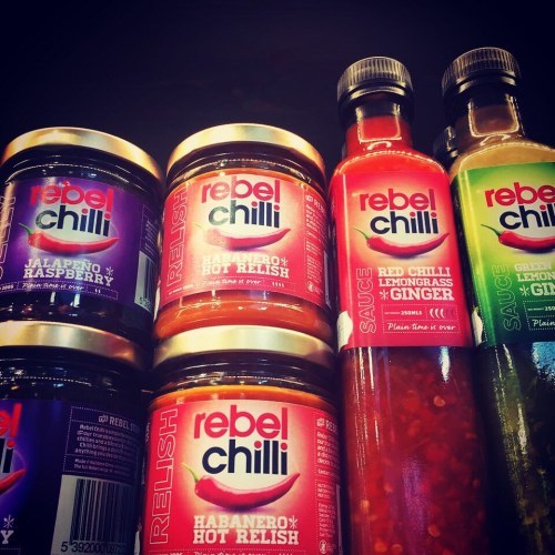 Rebel chilli product range